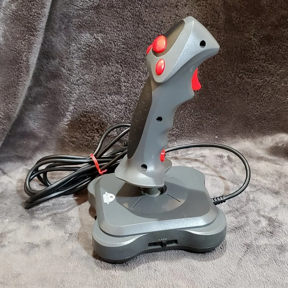 Joystick PC Commander Plus Flight Simulator SV-207A PC IBM Vintage Used